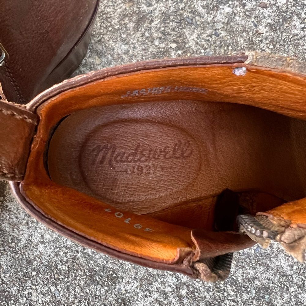 Madewell Cait Ankle Boot Size 6 - Picture 11 of 11